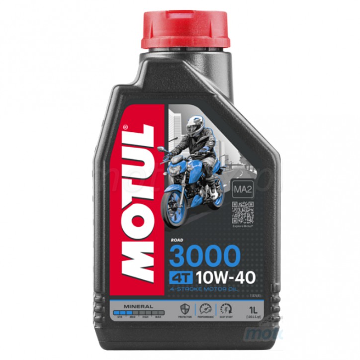 OLEJ MOTUL 3000 4T 10W40 1L MINERALNY