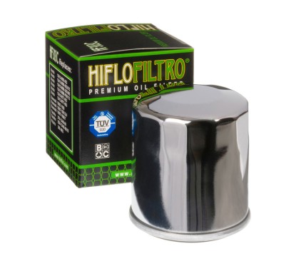 HIFLO filtr oleju HF303C chromowany