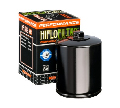 HIFLO filtr oleju HF 171 HARLEY-DAVIDSON / BUELL NAKRĘTKA 17MM (RACING CZARNY) (50)