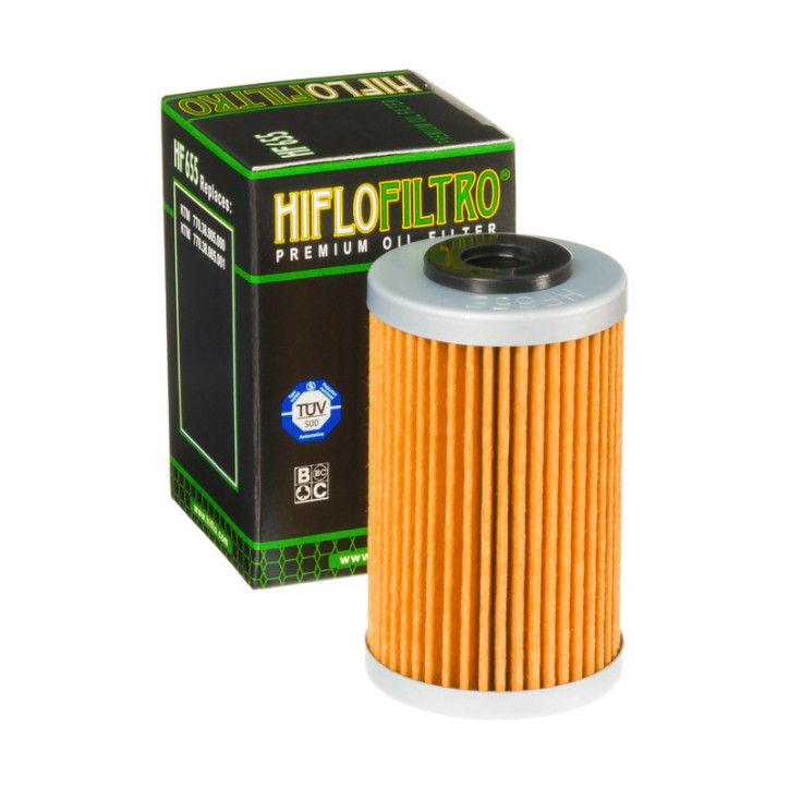 HIFLO filtr oleju HF 655 SXF/EXCF 250 '06-'12, EXC450/500, HUSABERG '09-'12 (50) HIFLO filtr oleju HF 655 SXF/EXCF 250 '06-'12, EXC450/500, HUSABERG '09-'12 (50)