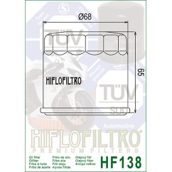 HIFLO filtr oleju HF138