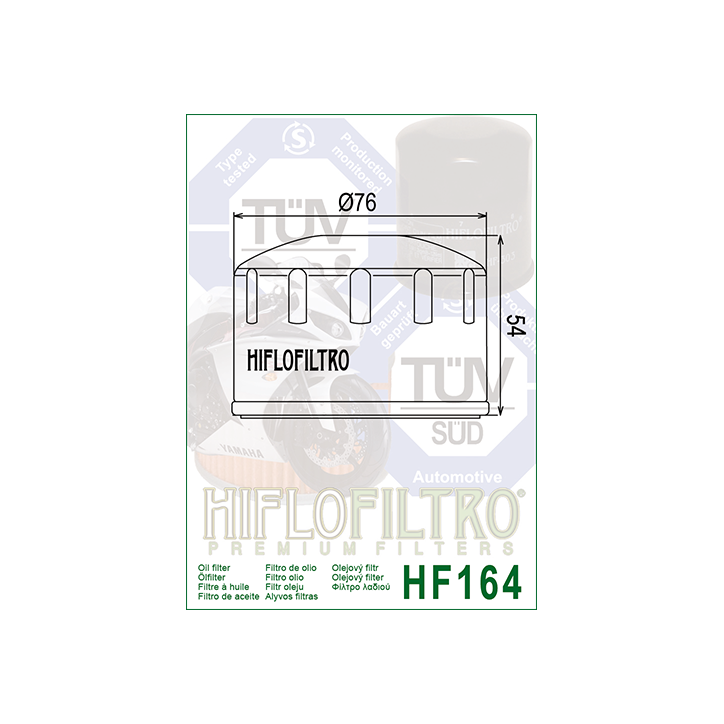 HIFLO filtr oleju HF164