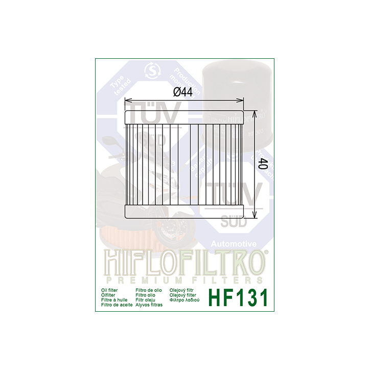 HIFLO filtr oleju HF131
