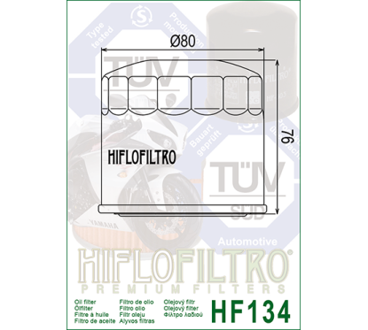 HIFLO filtr oleju HF134