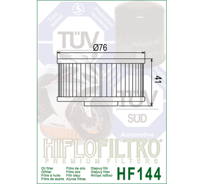 HIFLO filtr oleju HF144