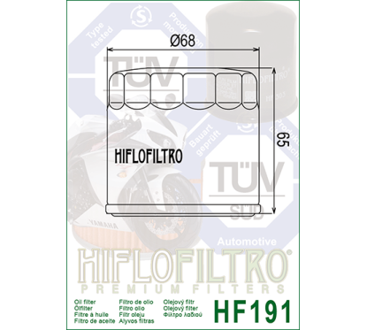 HIFLO filtr oleju HF191