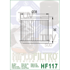 HIFLO filtr oleju HF117