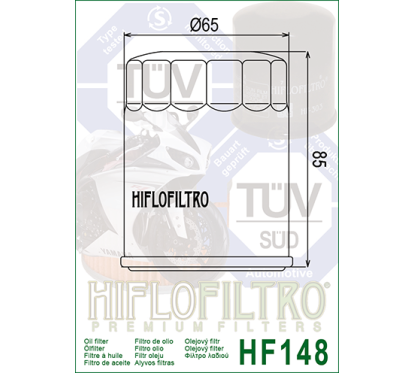HIFLO filtr oleju HF148
