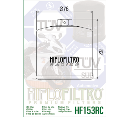 HIFLO filtr oleju HF153RC
