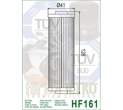 HIFLO filtr oleju HF161