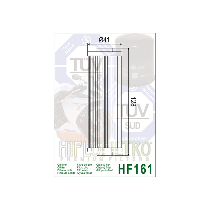 HIFLO filtr oleju HF161