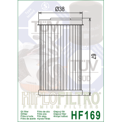 HIFLO filtr oleju HF169
