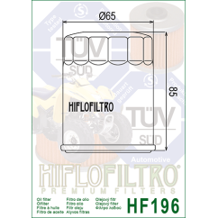 HIFLO filtr oleju HF196