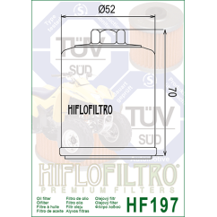 HIFLO filtr oleju HF197
