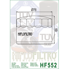 HIFLO filtr oleju HF552