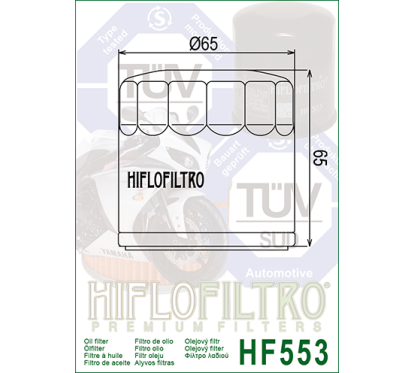 HIFLO filtr oleju HF553