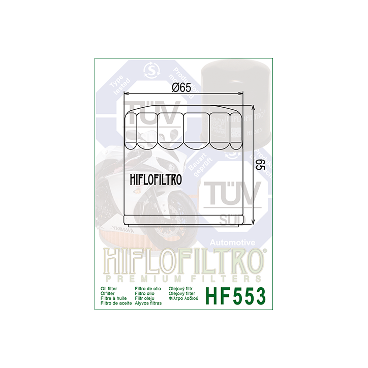 HIFLO filtr oleju HF553