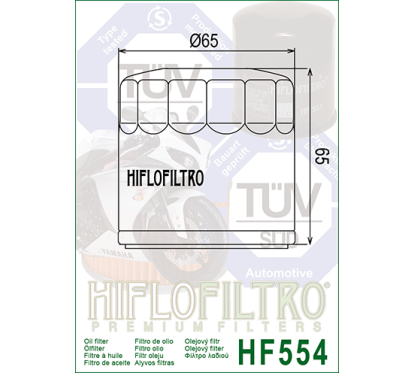 HIFLO filtr oleju HF554