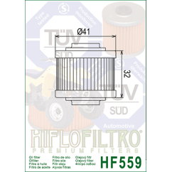 HIFLO filtr oleju HF559