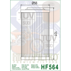 HIFLO filtr oleju HF564