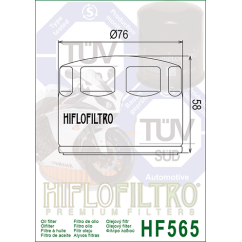 HIFLO filtr oleju HF565