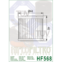 HIFLO filtr oleju HF568
