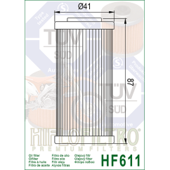 HIFLO filtr oleju HF611