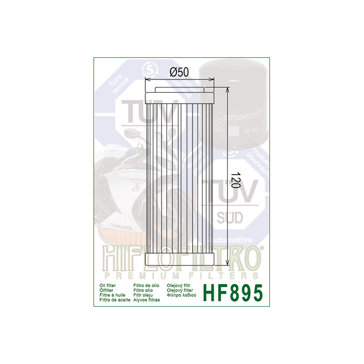 HIFLO filtr oleju HF895