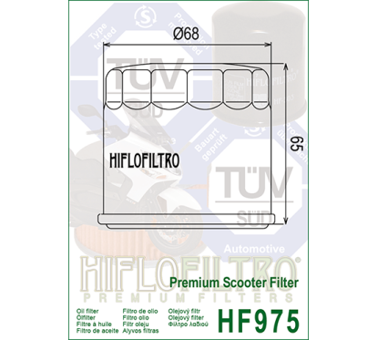 HIFLO filtr oleju HF975