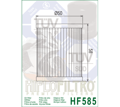 HIFLO filtr oleju MOTO MORINI 1200 '06-