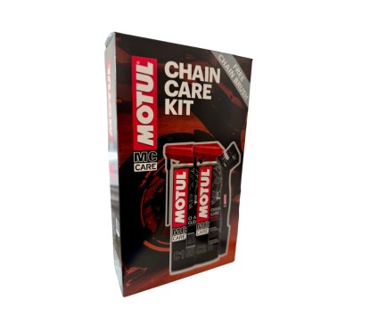 MOTUL CHAIN CARE KIT Zestaw do czyszczenia łańcucha C1+C2+szczotka
