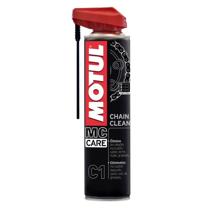 MOTUL CHAIN CARE KIT Zestaw do czyszczenia łańcucha C1+C2+szczotka MOTUL CHAIN CARE KIT Zestaw do czyszczenia łańcucha C1+C2+szczotka
