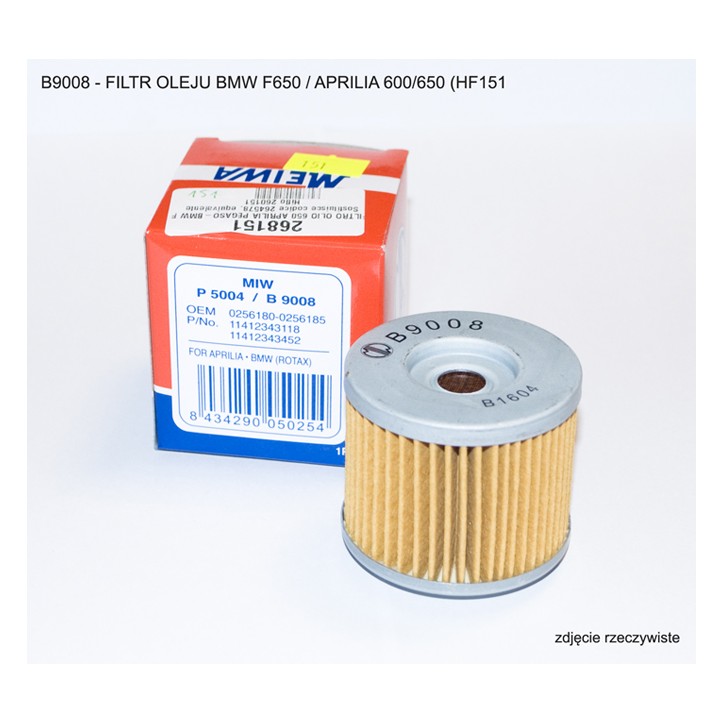 Meiwa filtr oleju B9008