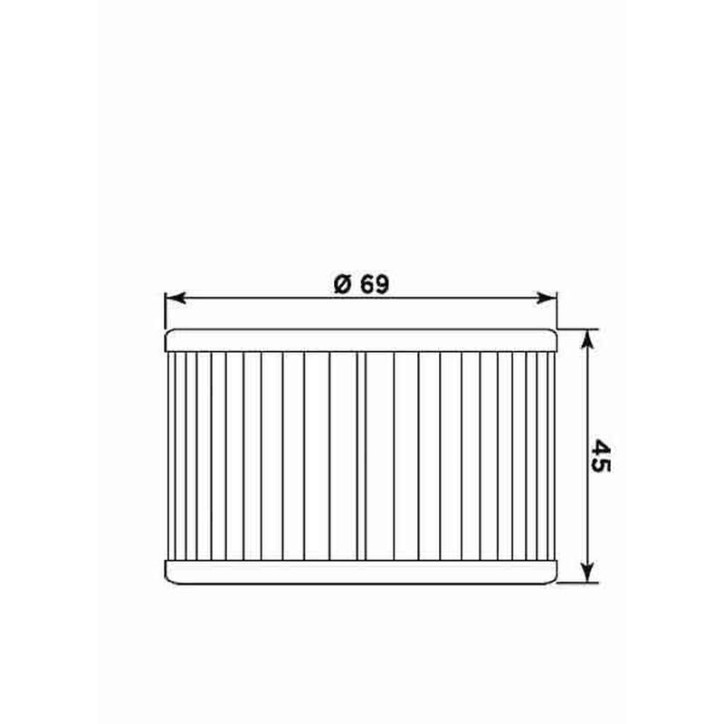 Meiwa filtr oleju KY7004