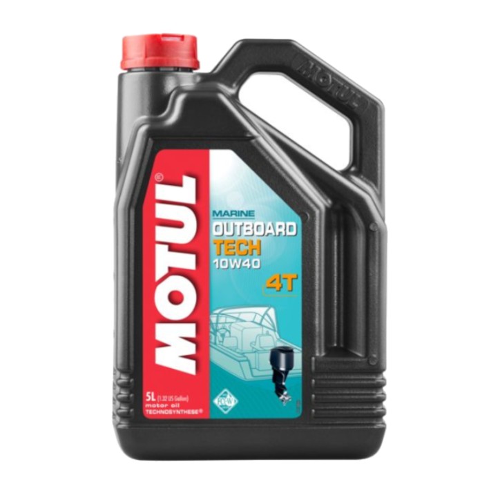 Motul Marine Outboard Tech 4T 10W40 5L Motul Marine Outboard Tech 4T 10W40 5L