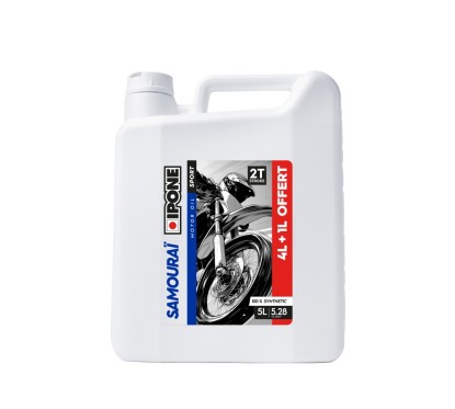 Olej syntetyczny do mieszanki IPONE SAMOURAI RACING 2T 5L
