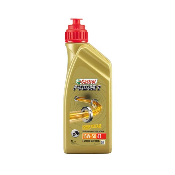 OLEJ PÓŁSYNTETYCZNY 4T CASTROL POWER 1 15W50 1L OLEJ PÓŁSYNTETYCZNY 4T CASTROL POWER 1 15W50 1L