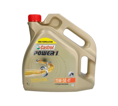 OLEJ PÓŁSYNTETYCZNY 4T CASTROL POWER 1 15W50 4L