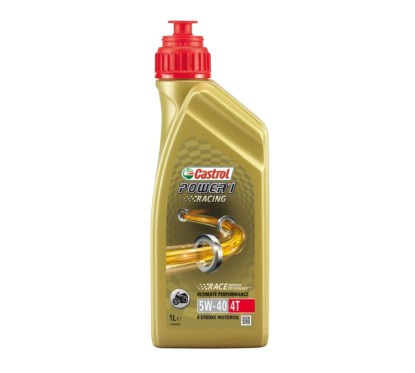 OLEJ SYNTETYCZNY 4T CASTROL POWER 1 RACING 5W40 1L
