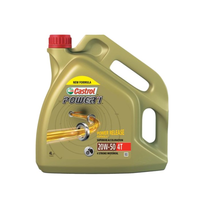 OLEJ MINERALNY 4T CASTROL POWER 1 20W50 4L OLEJ MINERALNY 4T CASTROL POWER 1 20W50 4L