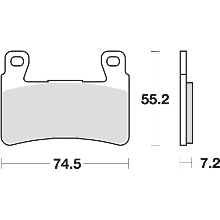 Klocki hamulcowe MCB703