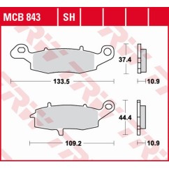 Klocki hamulcowe MCB843