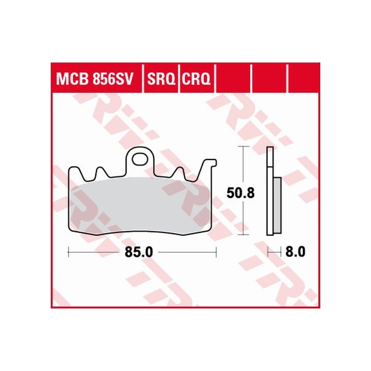 Klocki hamulcowe MCB856SV