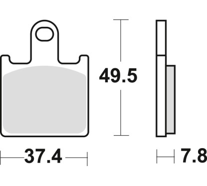 Klocki hamulcowe MCB789SV