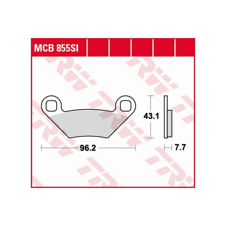 Klocki hamulcowe MCB855SI