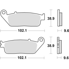 ZF TRW klocki hamulcowe MCB677