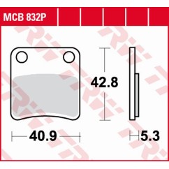 Klocki hamulcowe MCB832P