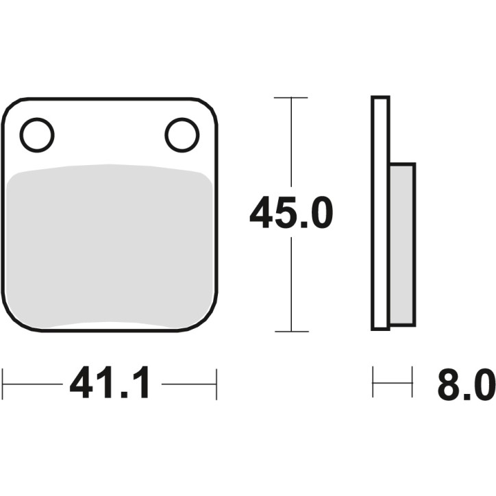 Klocki hamulcowe MCB510