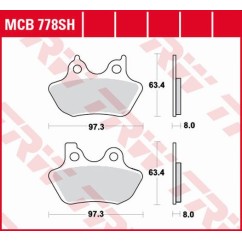 Klocki hamulcowe MCB778SH