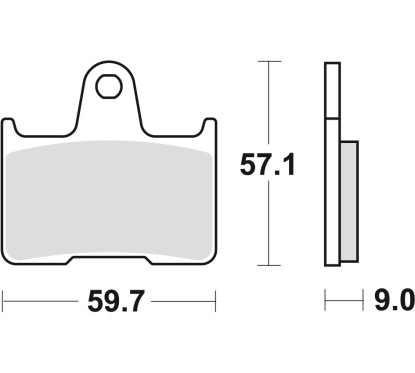Klocki hamulcowe MCB729SH